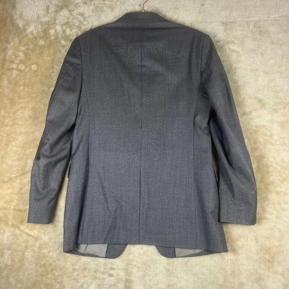 Banana Republic Modern Fit Mens 38R Charcoal‎ Gray Two Button Blazer Sport Coat